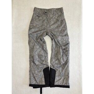 Spyder Kids 14 XT Gray Spider Print Insulated Ski Snow Pants